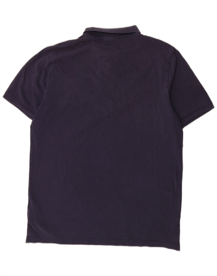 Polo Nike da uomo grande in cotone blu navy