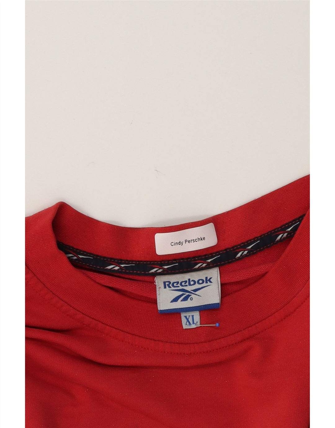 REEBOK Mens Sweatshirt Jumper XL Red Cotton Vintage Reebok and Second-Hand Reebok from Messina Hembry 