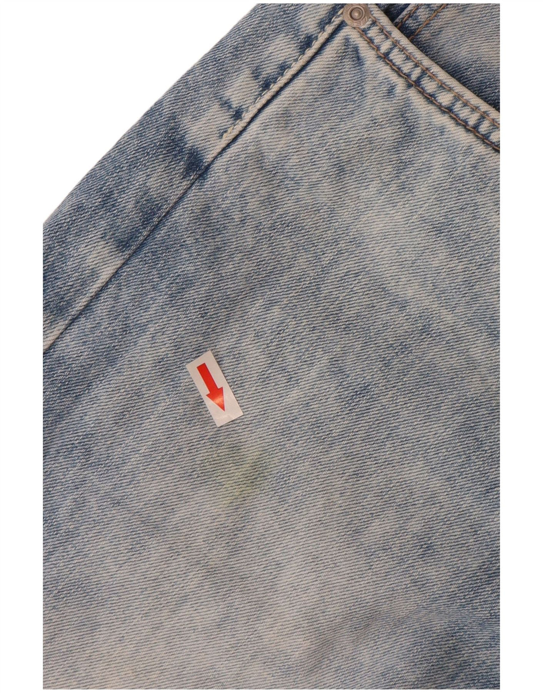 Pantaloncini di jeans da uomo Lee W32 cotone blu medio