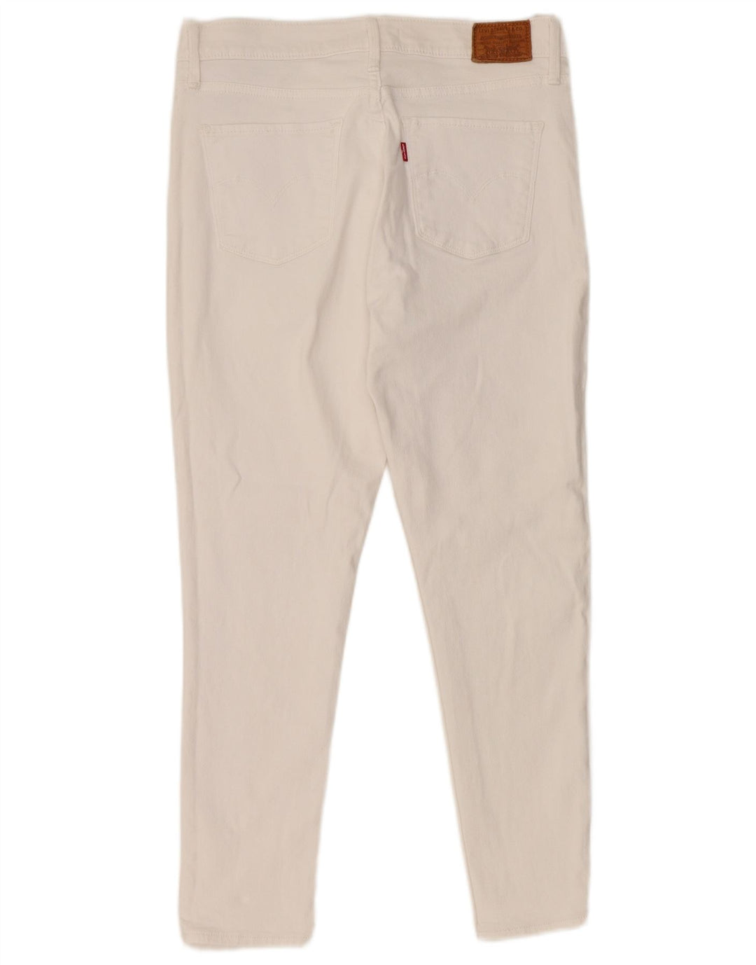 LEVI'S Jeans skinny modellanti 311 da donna W29 L26 cotone bianco