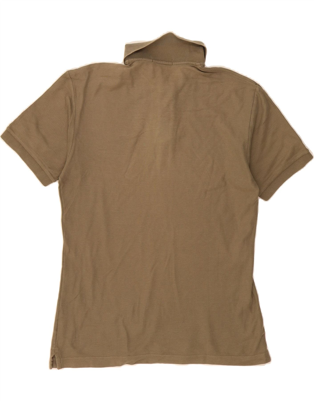 FILA Mens Polo Shirt IT 48 Medium Khaki Cotton Vintage Fila and Second-Hand Fila from Messina Hembry 