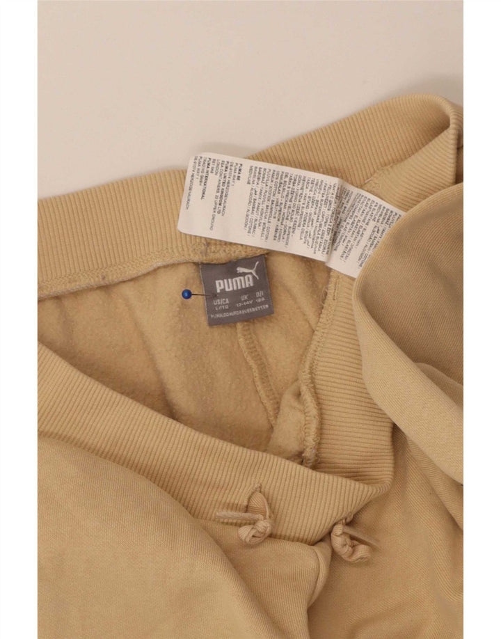 Pantaloni da tuta da ragazzo Puma Joggers 13-14 anni Poliestere beige