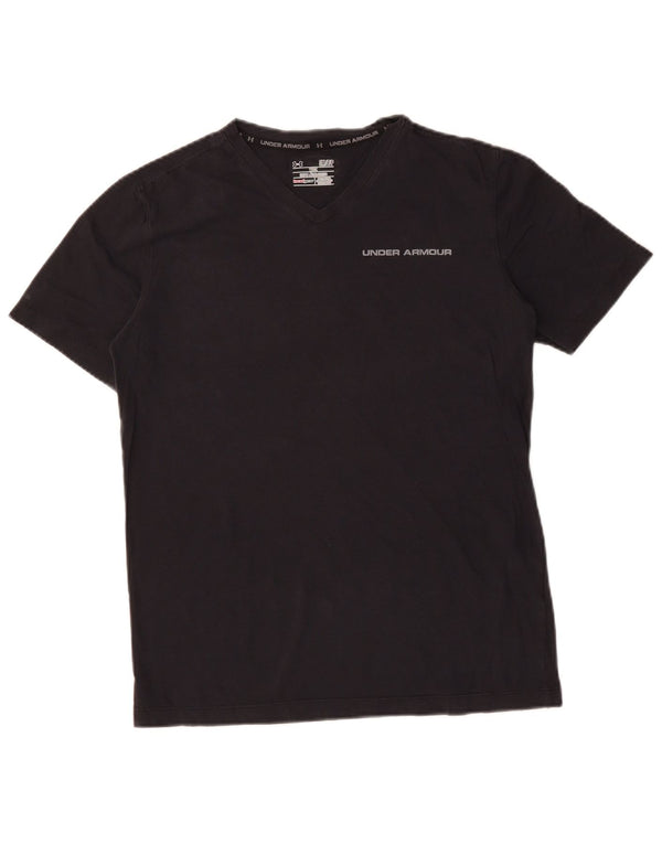 T-shirt Heat Gear da uomo UNDER ARMOUR Top piccola nera