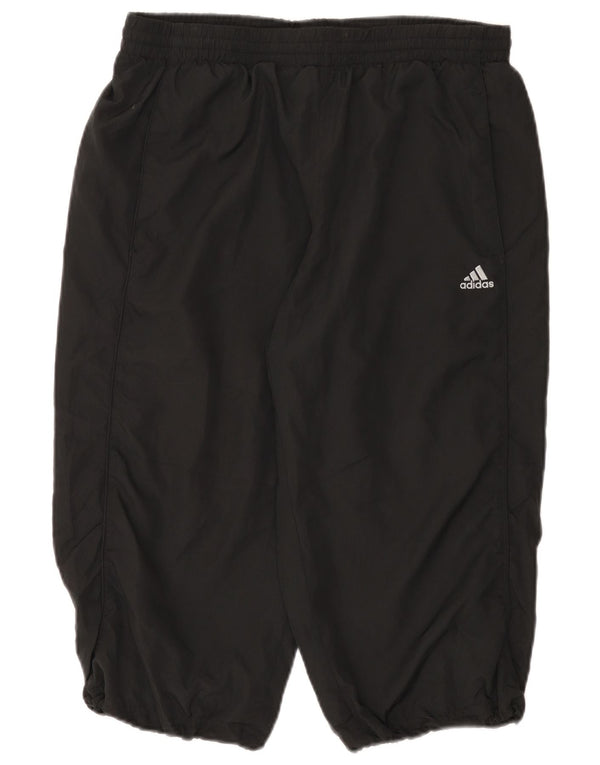 Pantaloni da tuta Adidas Clima 365 Capri da uomo, poliestere nero medio