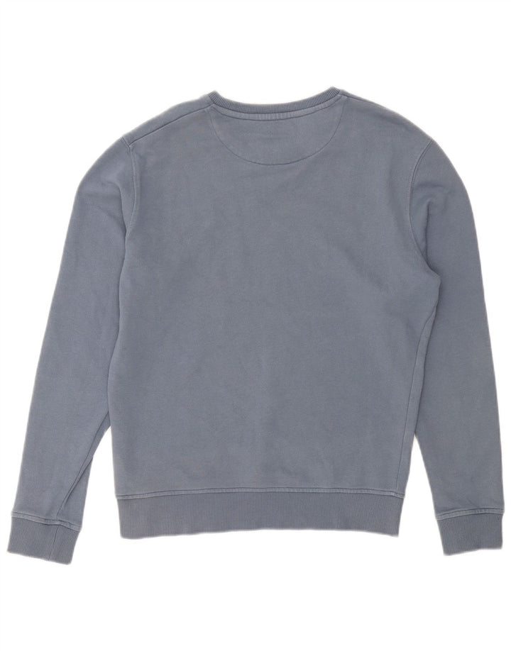 Felpa da uomo Lyle & Scott maglione XS blu cotone