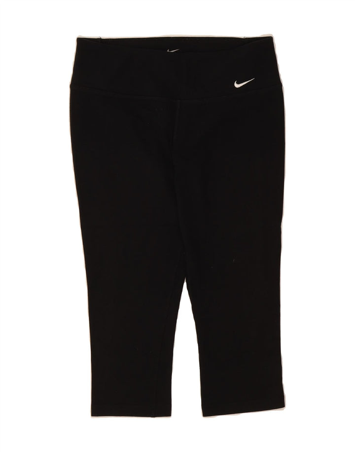 NIKE Womens Dri Fit Capri Leggings UK 8 Small Black Vintage Nike and Second-Hand Nike from Messina Hembry 