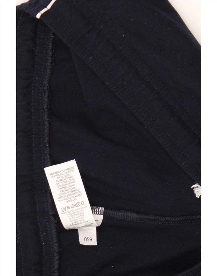 Pantaloni da tuta da donna Marks & Spencer UK 14 Large Blu Navy Poliammide