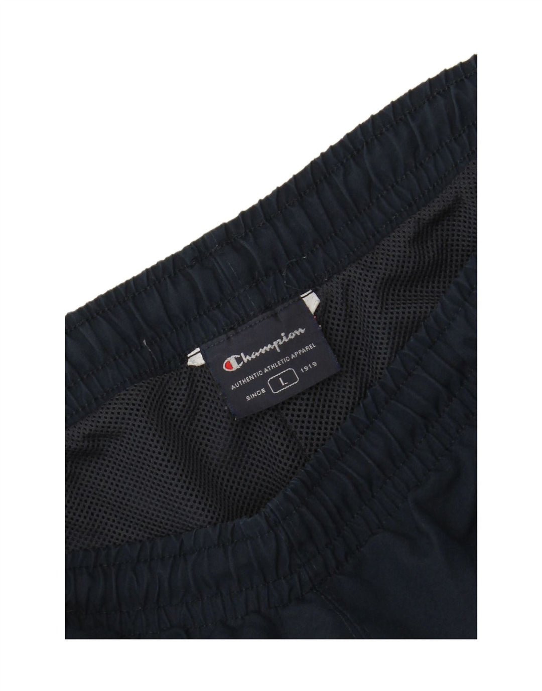 CHAMPION Mens Tracksuit Trousers Large  Navy Blue Vintage Champion and Second-Hand Champion from Messina Hembry 
