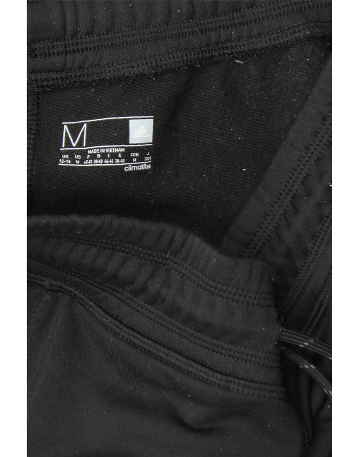 Pantaloni della tuta da donna Adidas UK 12/14 Medio Nero
