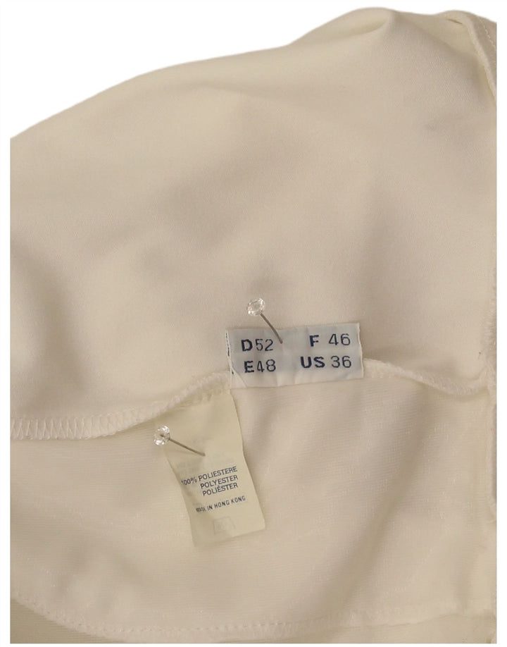 Pantaloncini sportivi grafici da uomo Sergio Tacchini EU 48 Poliestere bianco medio