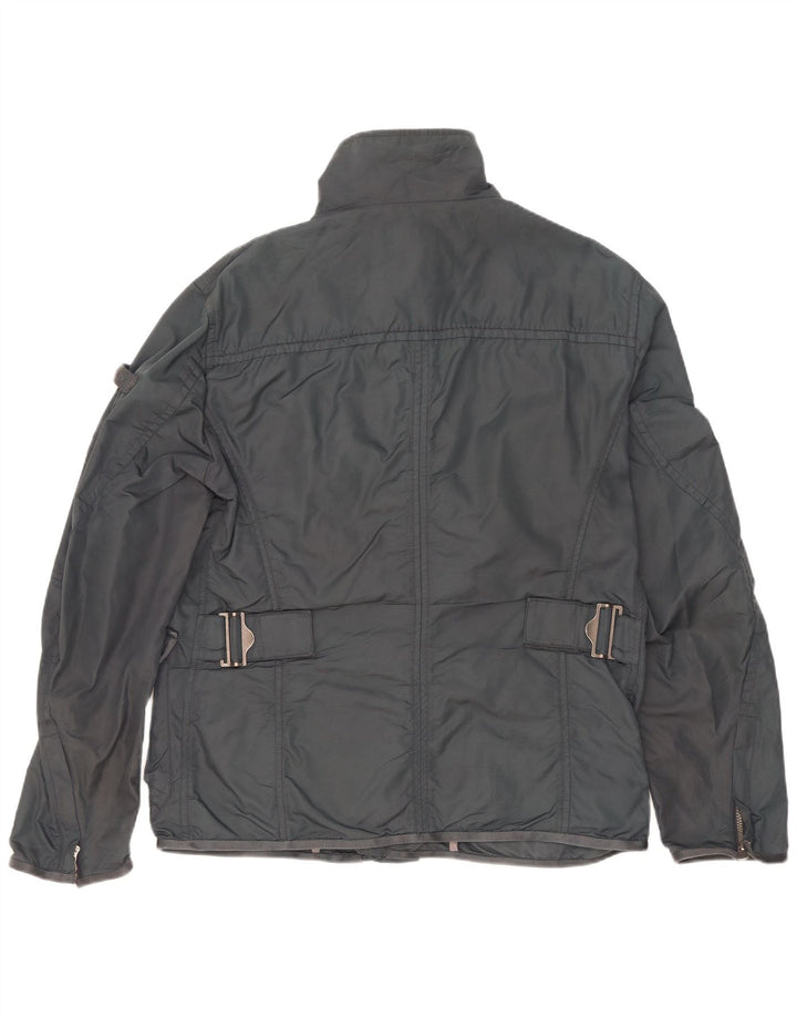 PEUTEREY Giacca multiuso da uomo UK 40 Large Grigia in poliammide
