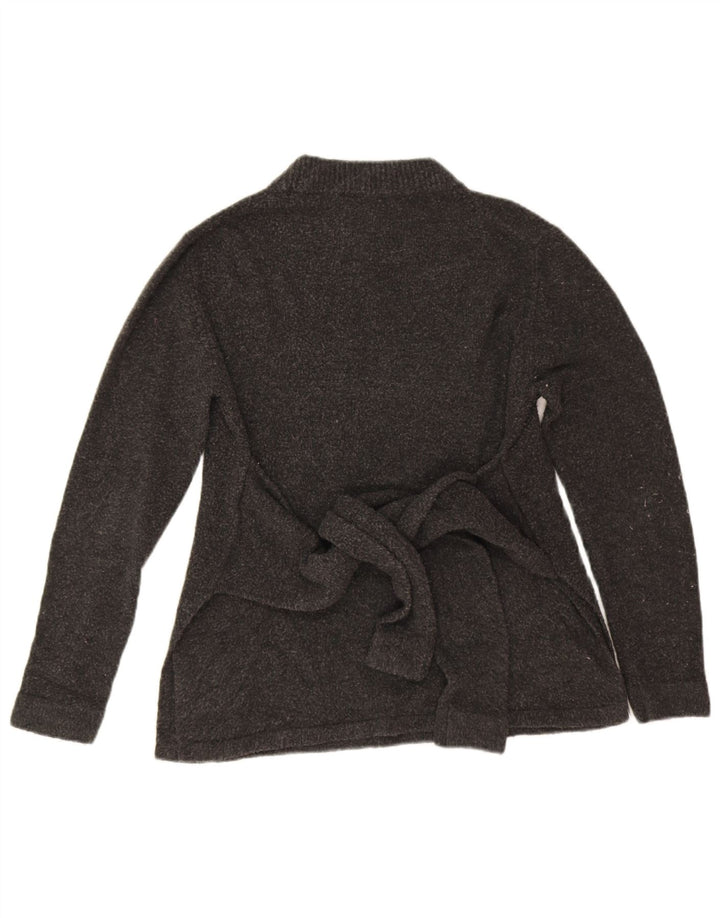 Maglione maglione girocollo da donna Zara UK 14 Grigio medio