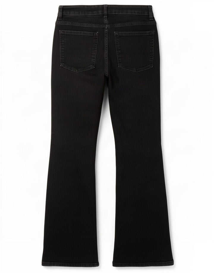 Jeans Marks & Spencer da donna Eva Bootcut UK 10 piccoli W27 L27 neri