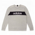 Felpa grafica da donna Adidas Jumper UK 10 Small Grey Colourblock