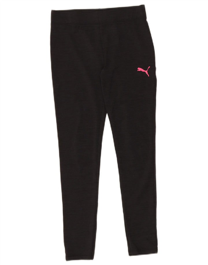 Leggings Puma per ragazze 10-11 anni medio nero poliestere