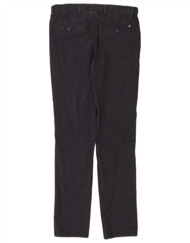 Pantaloni chino da uomo Massimo Dutti EU 40 medio W31 L32 blu navy