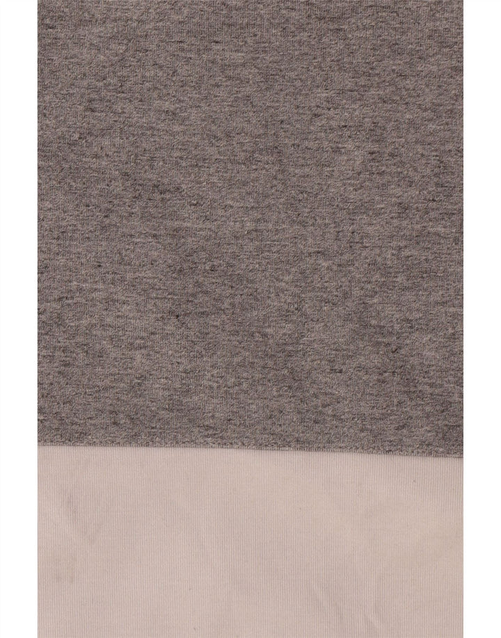 Polo Ralph Lauren Felpa da uomo Maglione grande Poliestere color block grigio