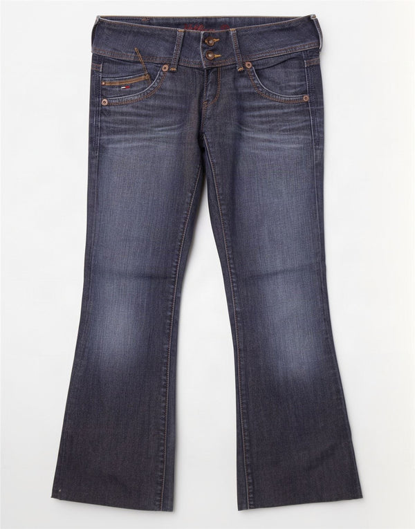Jeans bootcut da donna Tommy Hilfiger W29 L27 cotone blu navy