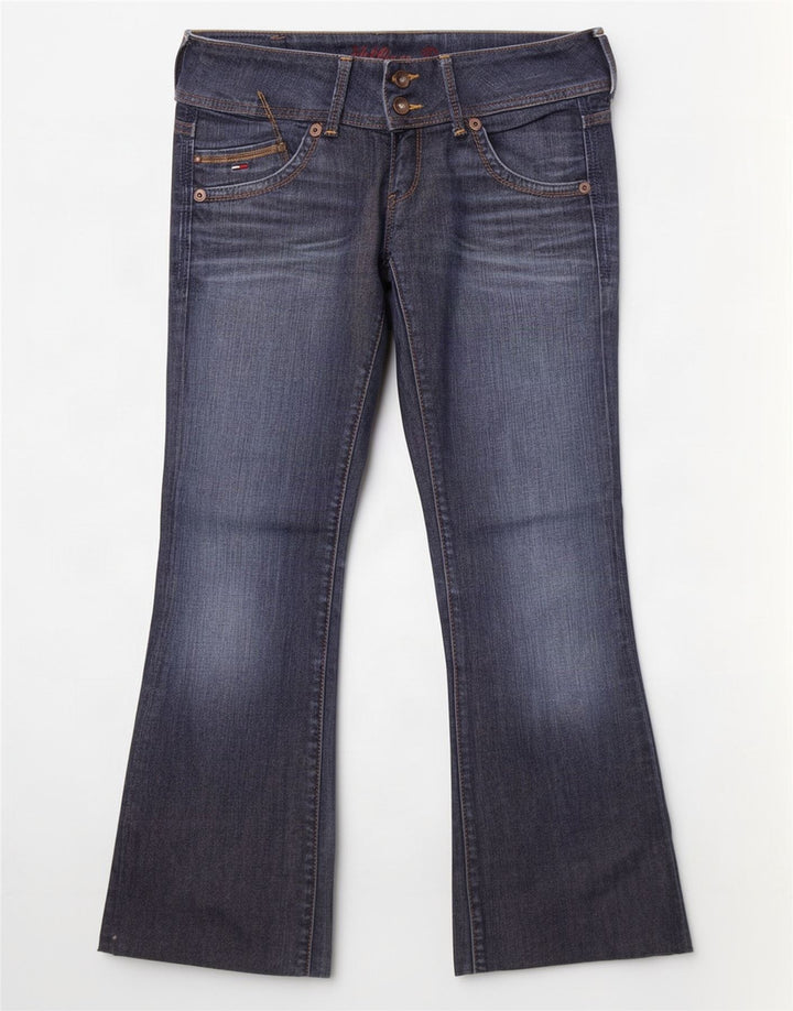 Jeans bootcut da donna Tommy Hilfiger W29 L27 cotone blu navy