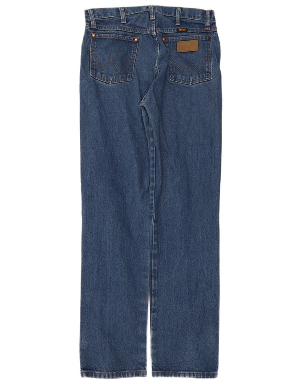Jeans dritti da uomo Wrangler W32 L34 cotone blu