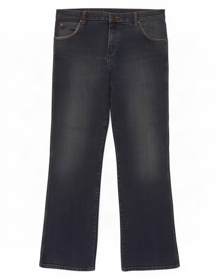 Jeans Bootcut da uomo Wrangler W34 L32 cotone blu navy
