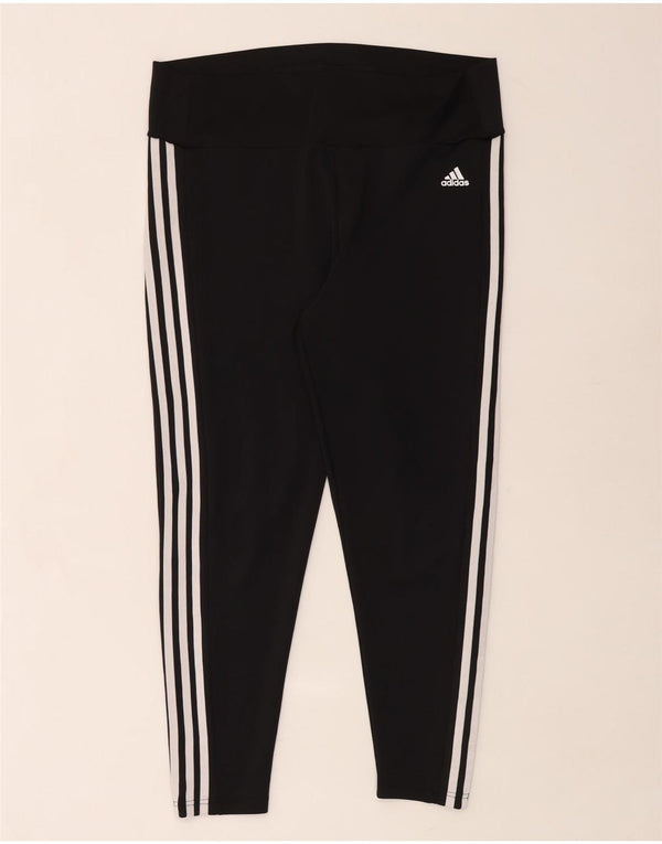 Leggings Adidas Aeroready da donna UK 20/22 XL Poliestere nero