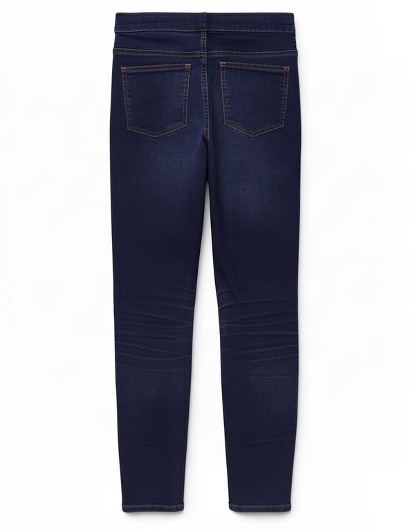 Jeans Jeggings da donna Marks & Spencer UK 10 piccoli W28 L28 cotone blu
