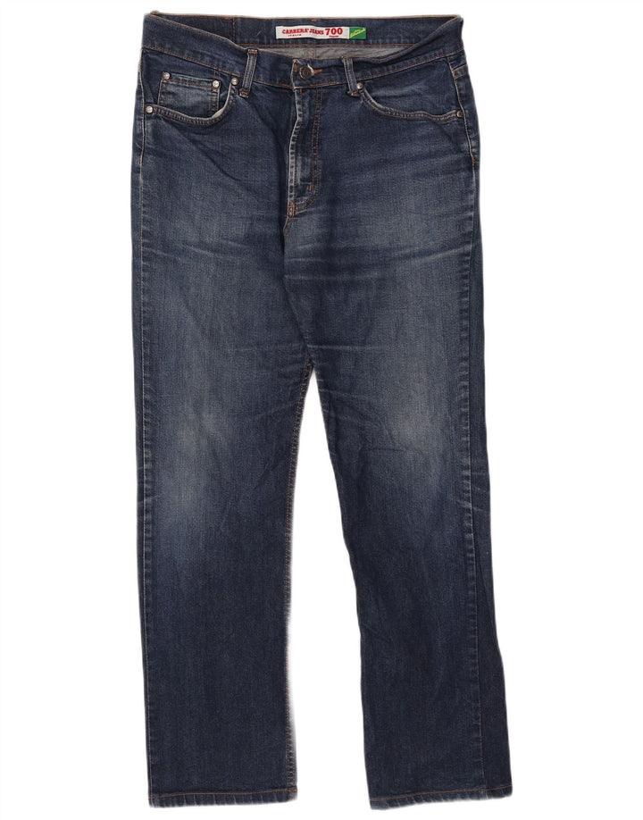 Jeans dritti da uomo Carrera 700 W34 L30 cotone blu navy