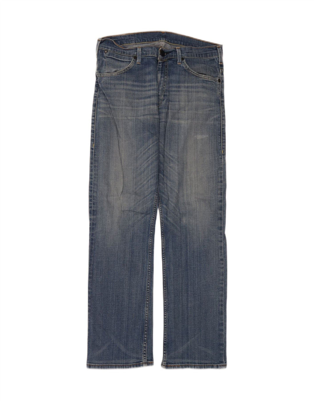 Jeans dritti da uomo Levi's W32 L32 in cotone blu