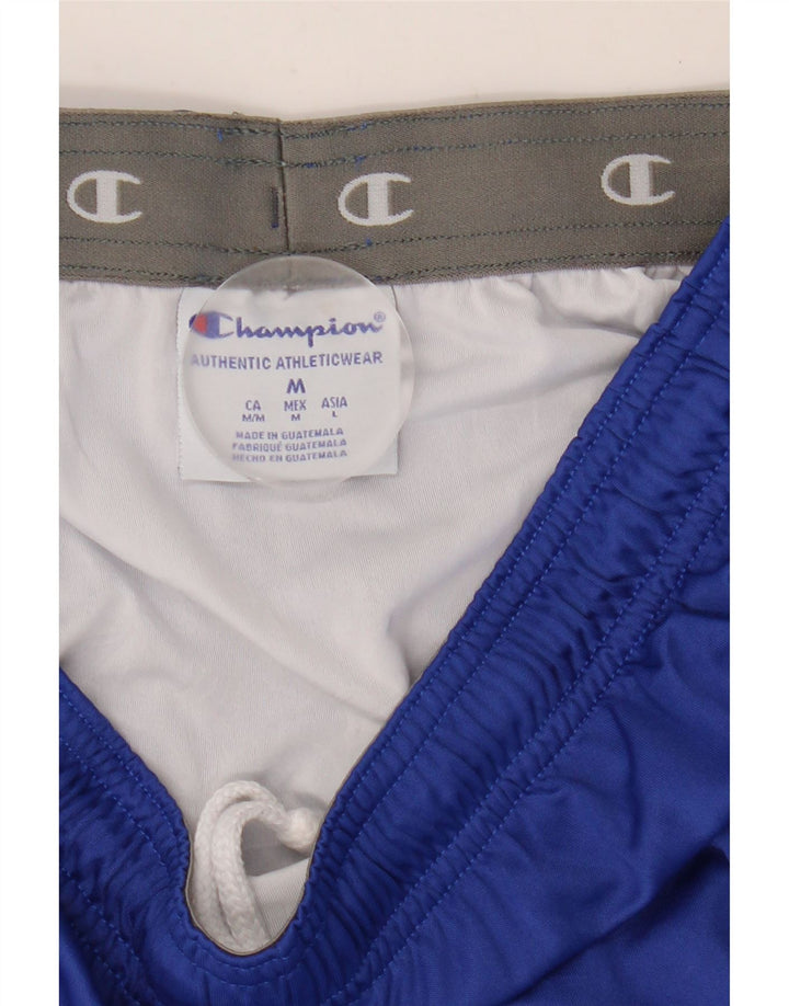Pantaloncini sportivi da uomo Champion in poliestere blu medio