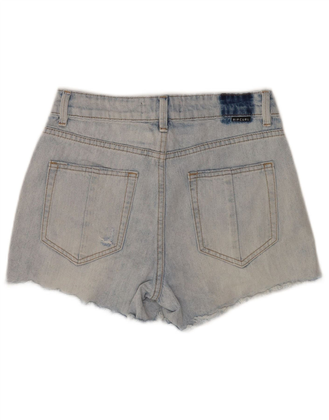 Pantaloncini di jeans invecchiati da donna Rip Curl W24 XS cotone blu