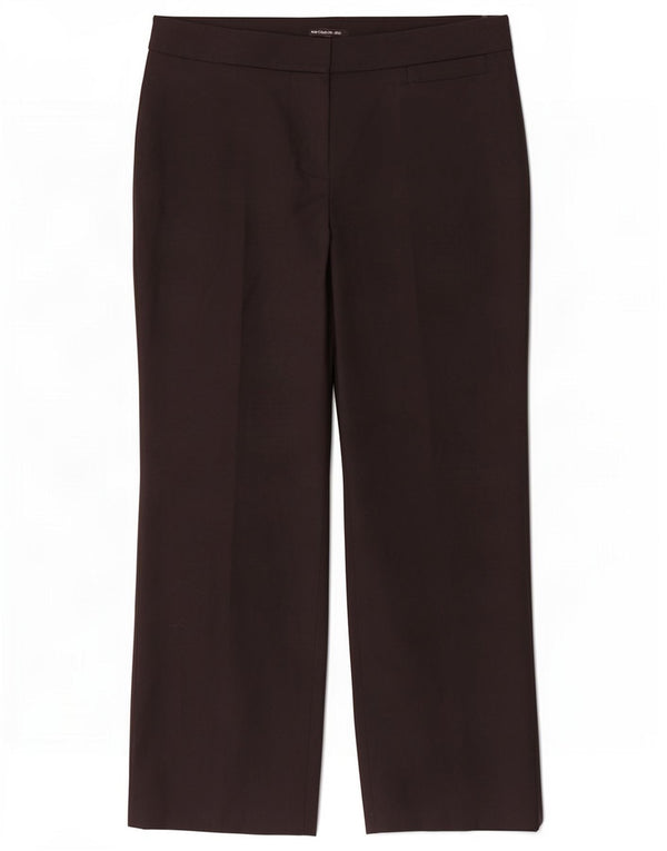 Pantaloni casual da donna Marks & Spencer Autograph UK 12 medi W28 L27 neri
