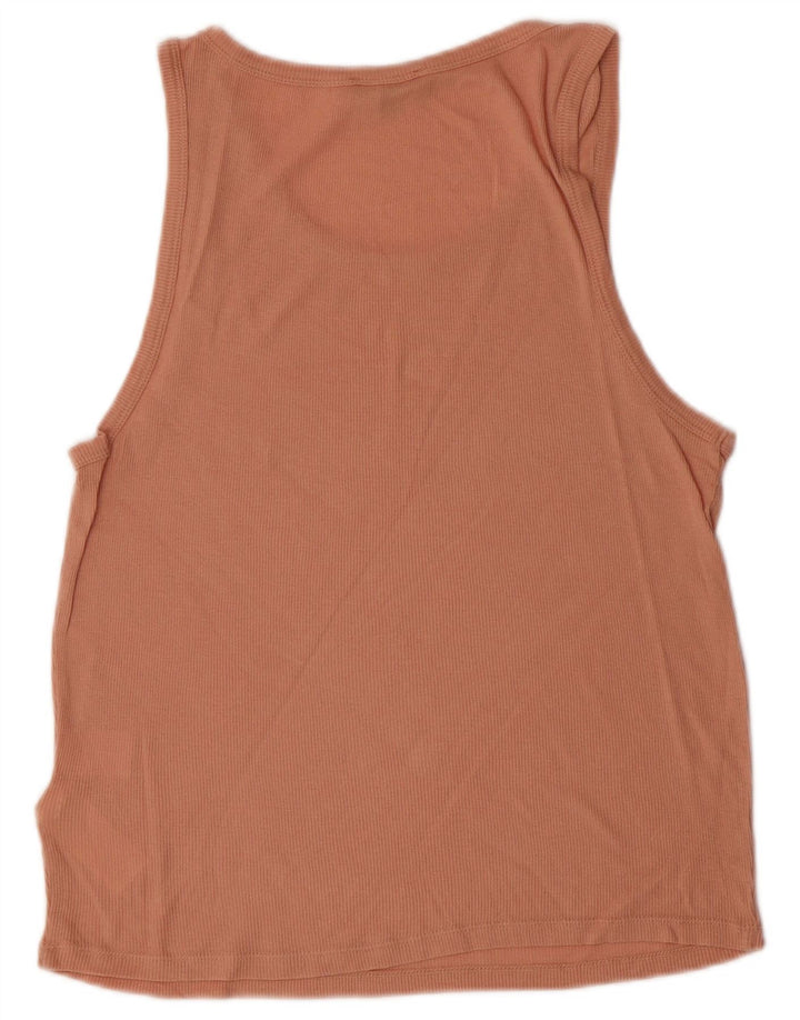 Canotta da donna J. Crew UK 14 grande cotone arancione