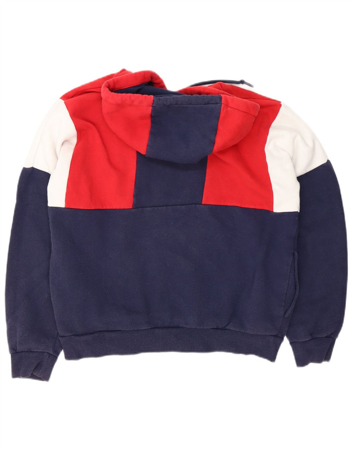 Maglione oversize con cappuccio da donna Fila UK 10 Small multicolore Colourblock