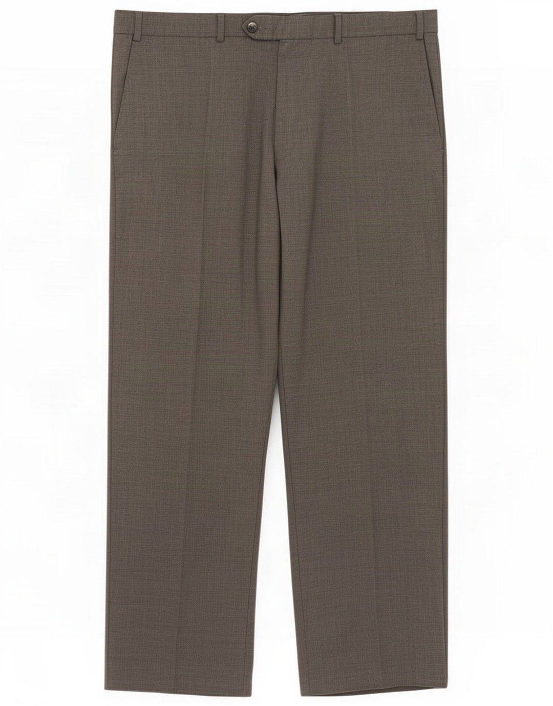 Marks & Spencer Pantaloni da abito dritti da uomo W38 L29 Poliestere grigio