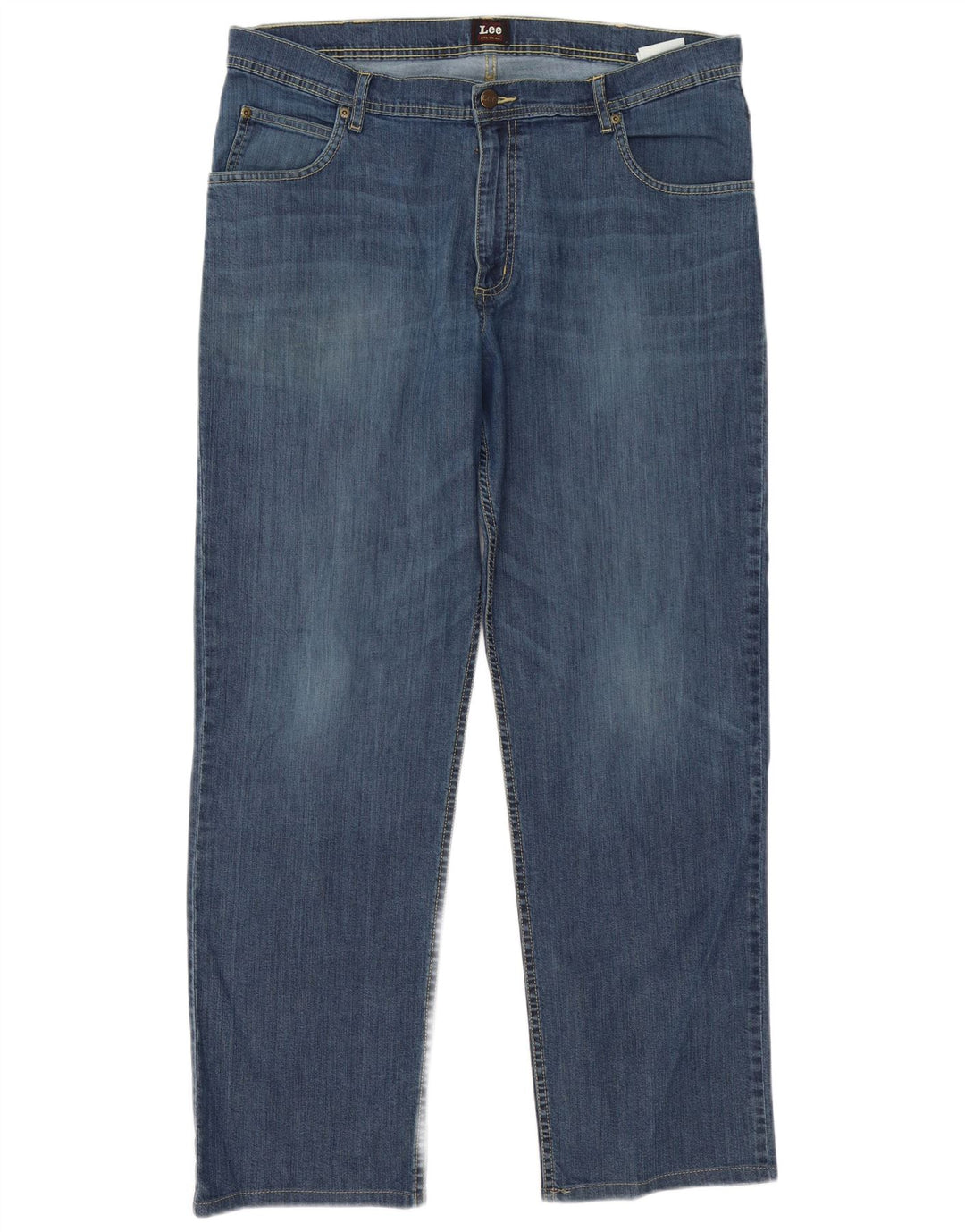 Jeans dritti da uomo Lee Brooklyn W38 L31 cotone blu