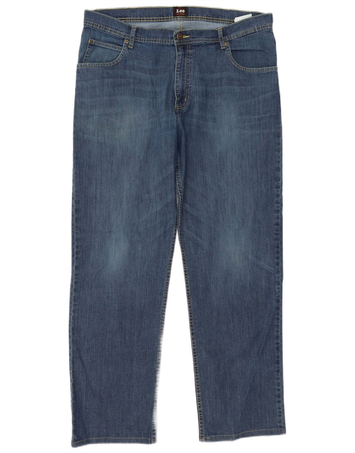 Jeans dritti da uomo Lee Brooklyn W38 L31 cotone blu