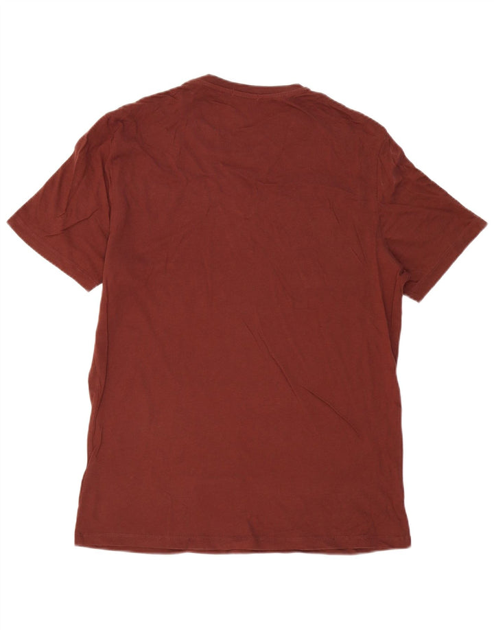 T-shirt da uomo LIU JO Top XL in cotone marrone