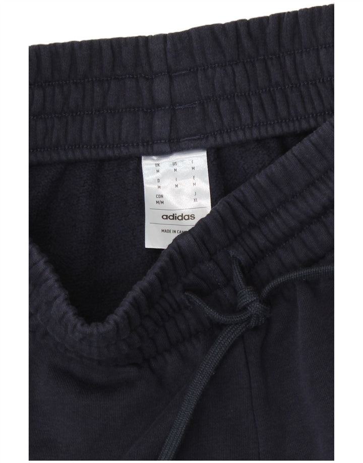 Pantaloni da tuta da uomo Adidas Joggers medi in cotone blu navy