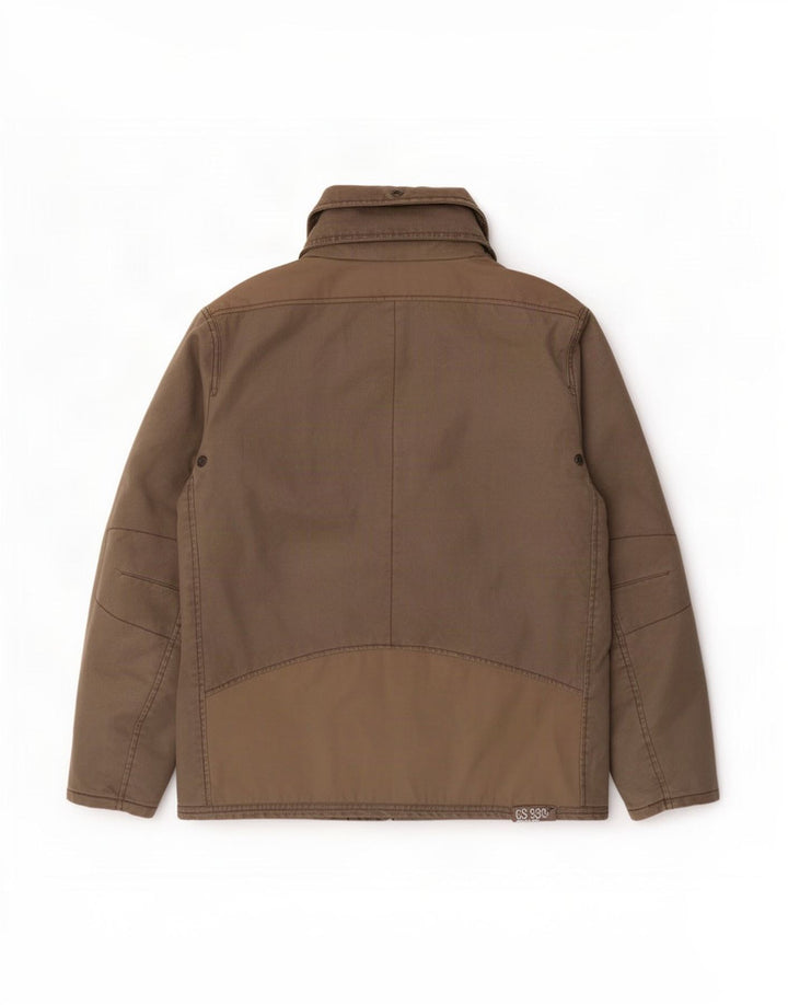 Giacca da uomo G-Star 03301 Utility UK 42 XL Cotone grigio
