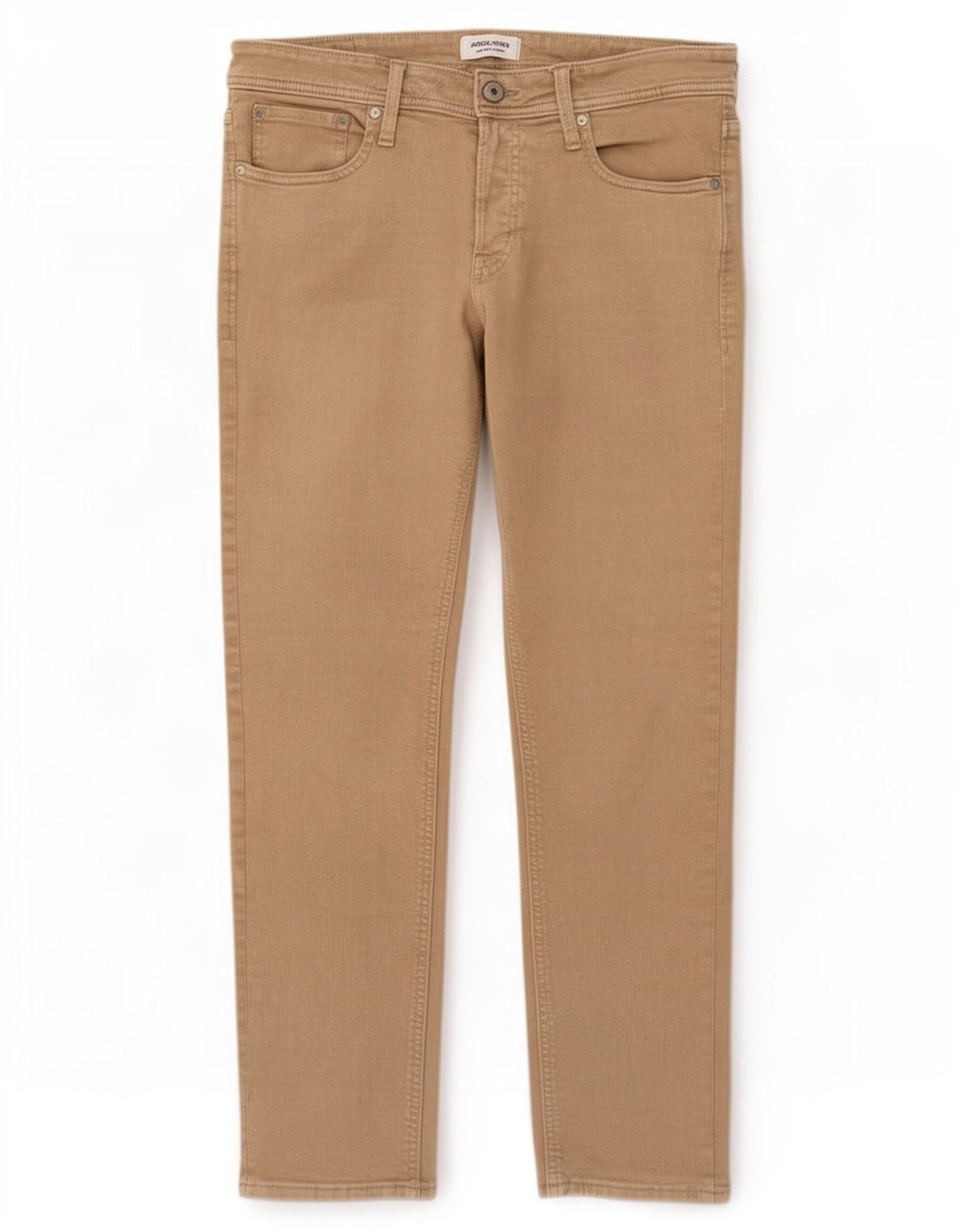 Jeans slim da uomo Jack & Jones W34 L32 cotone beige