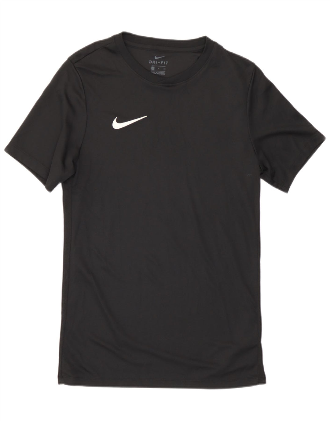 T-shirt da uomo Nike Top Small nera in poliestere sportiva