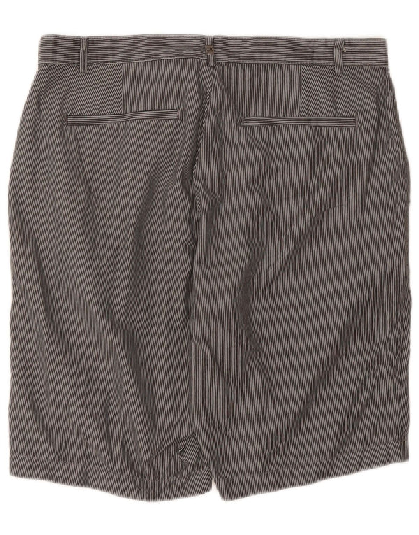 Pantaloncini chino da uomo Calvin Klein W32 cotone gessato grigio medio