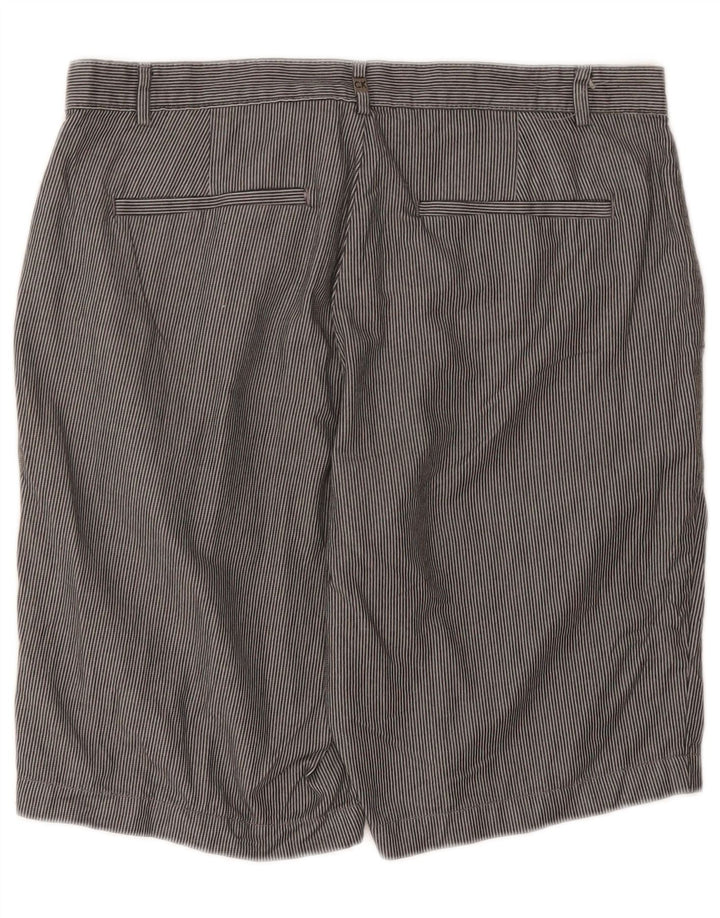 Pantaloncini chino da uomo Calvin Klein W32 cotone gessato grigio medio