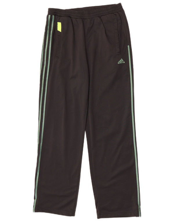 Adidas Mens Tracksuit Trousers Small W29 L30 Black Polyester