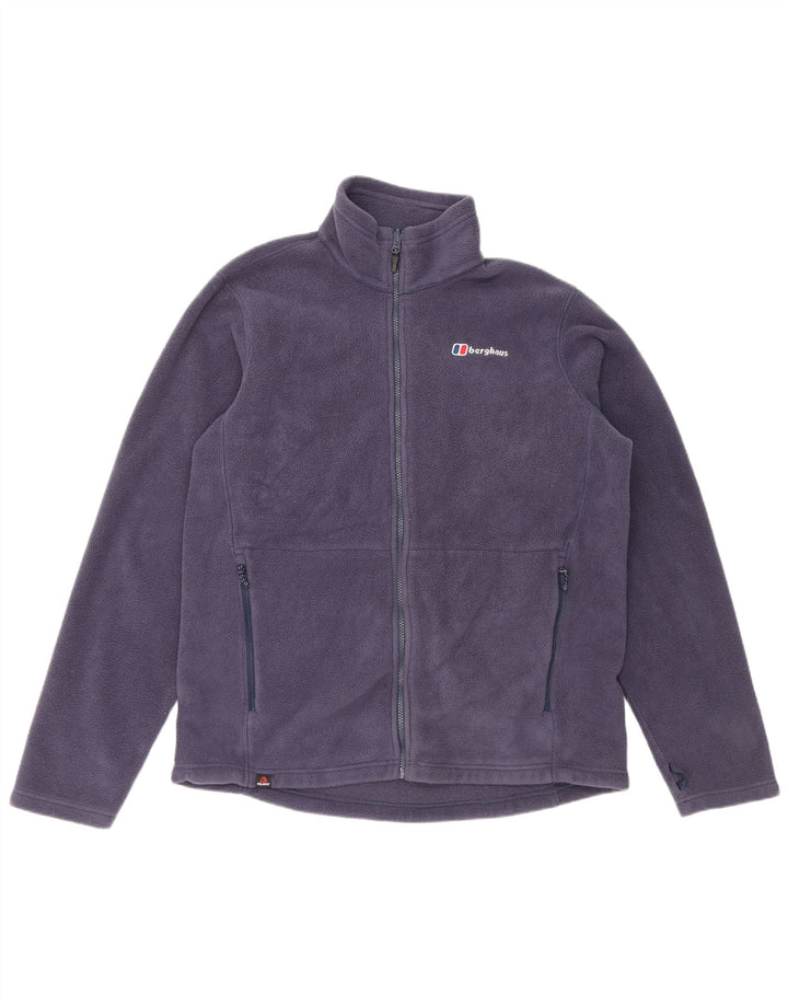 Giacca in pile foderata da uomo Berghaus UK 42 XL poliestere blu