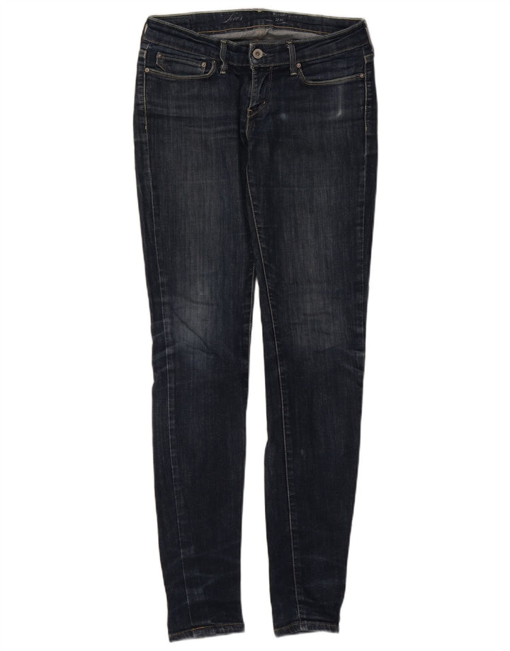 Jeans skinny da donna Levi's W28 L34 cotone blu navy