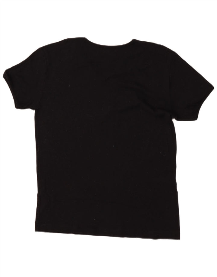T-shirt da uomo Rifle Top 2XL cotone nero