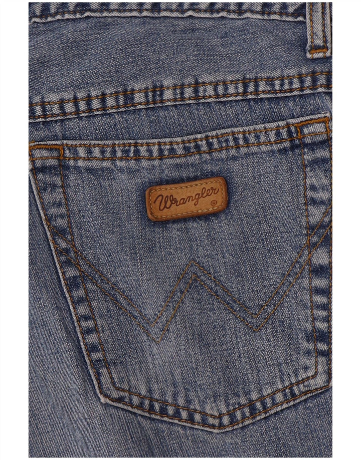 Pantaloncini di jeans da uomo Wrangler W28 Blu medio