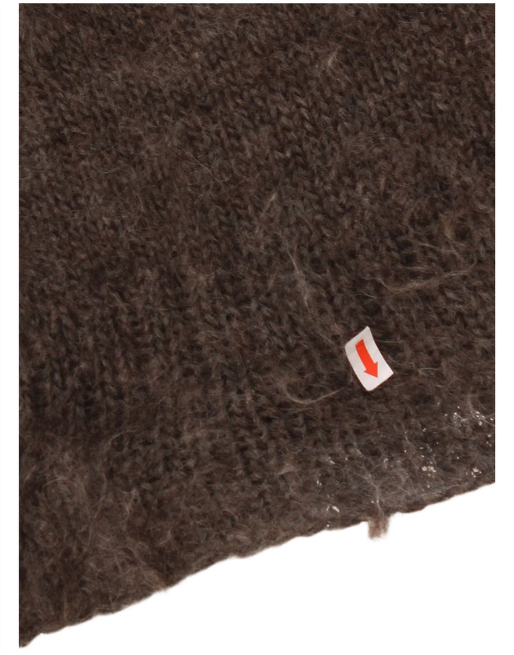 Canotta da uomo VINTAGE canotta marrone medio Fair Isle